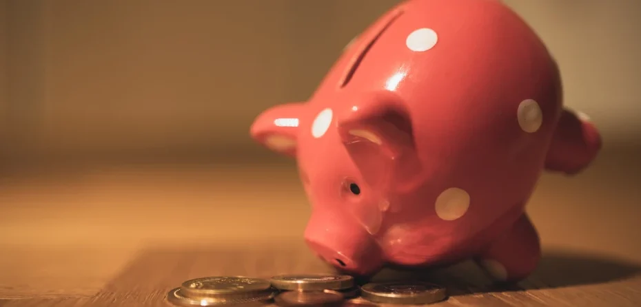 empty piggy bank