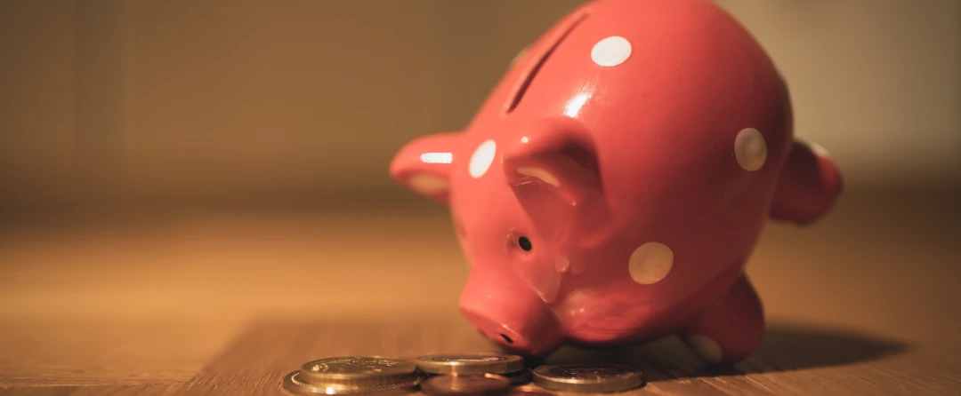 empty piggy bank