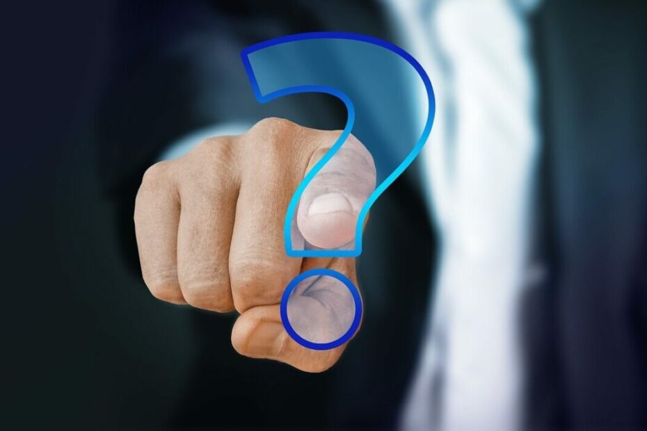 hand pointing at you with a question mark