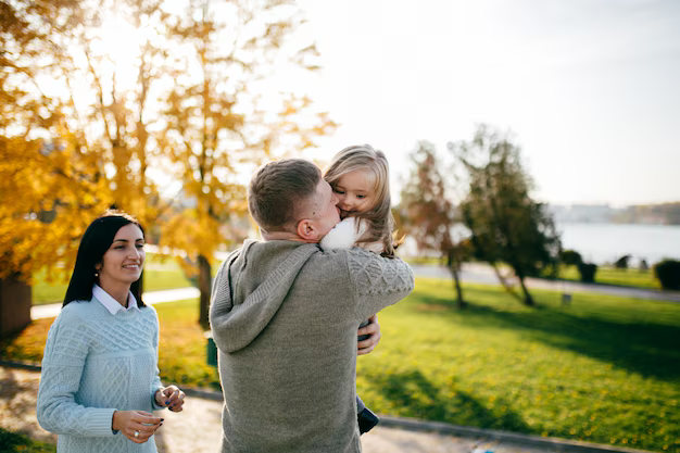 family-green-nature-together